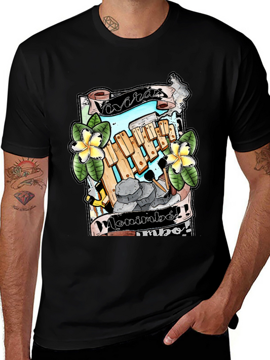 Marimba Music Graphic Tee - Vivaras Marimba