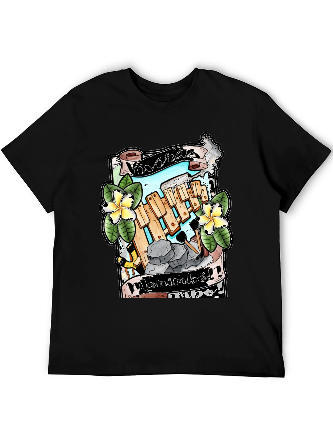 Marimba Music Graphic Tee - Vivaras Marimba