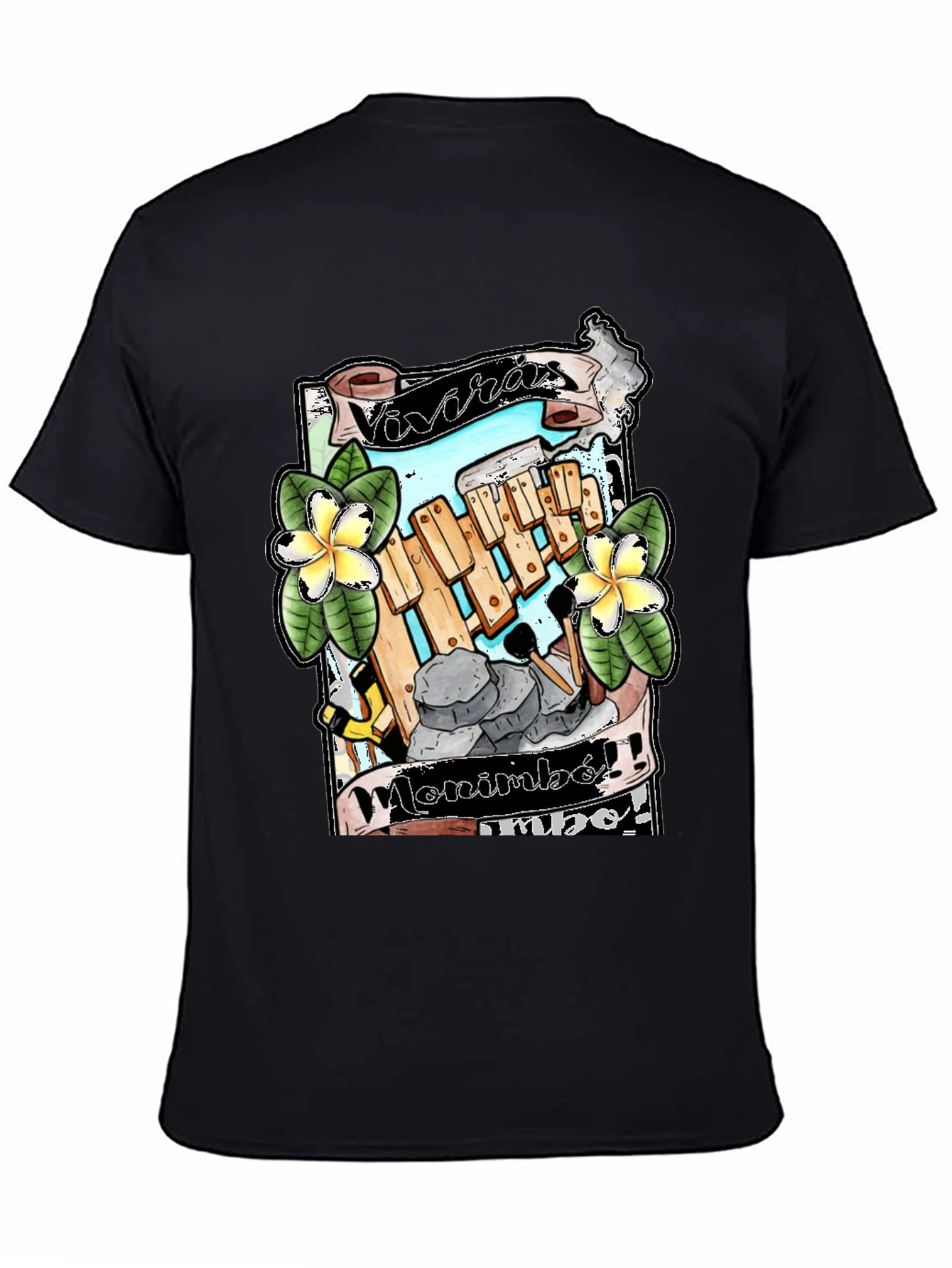 Marimba Music Graphic Tee - Vivaras Marimba