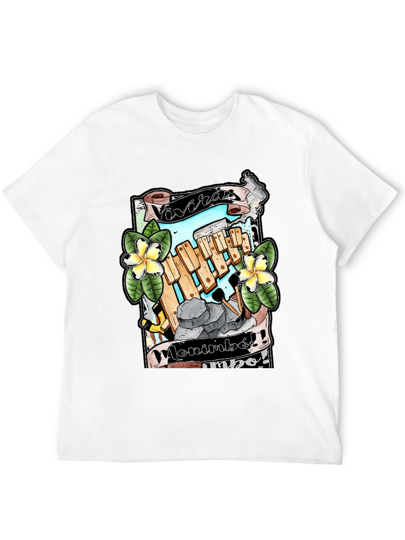 Marimba Music Graphic Tee - Vivaras Marimba