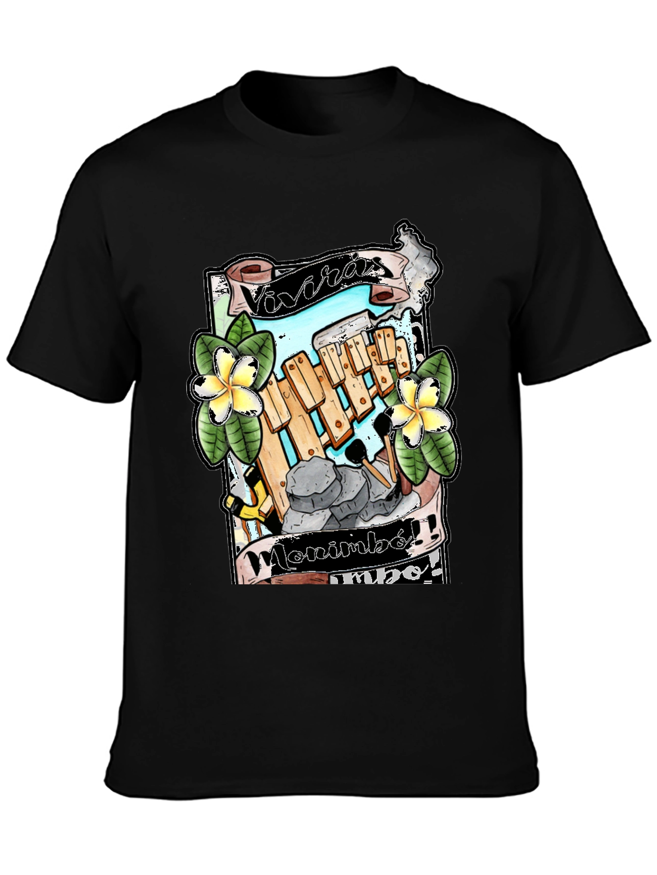 Marimba Music Graphic Tee - Vivaras Marimba