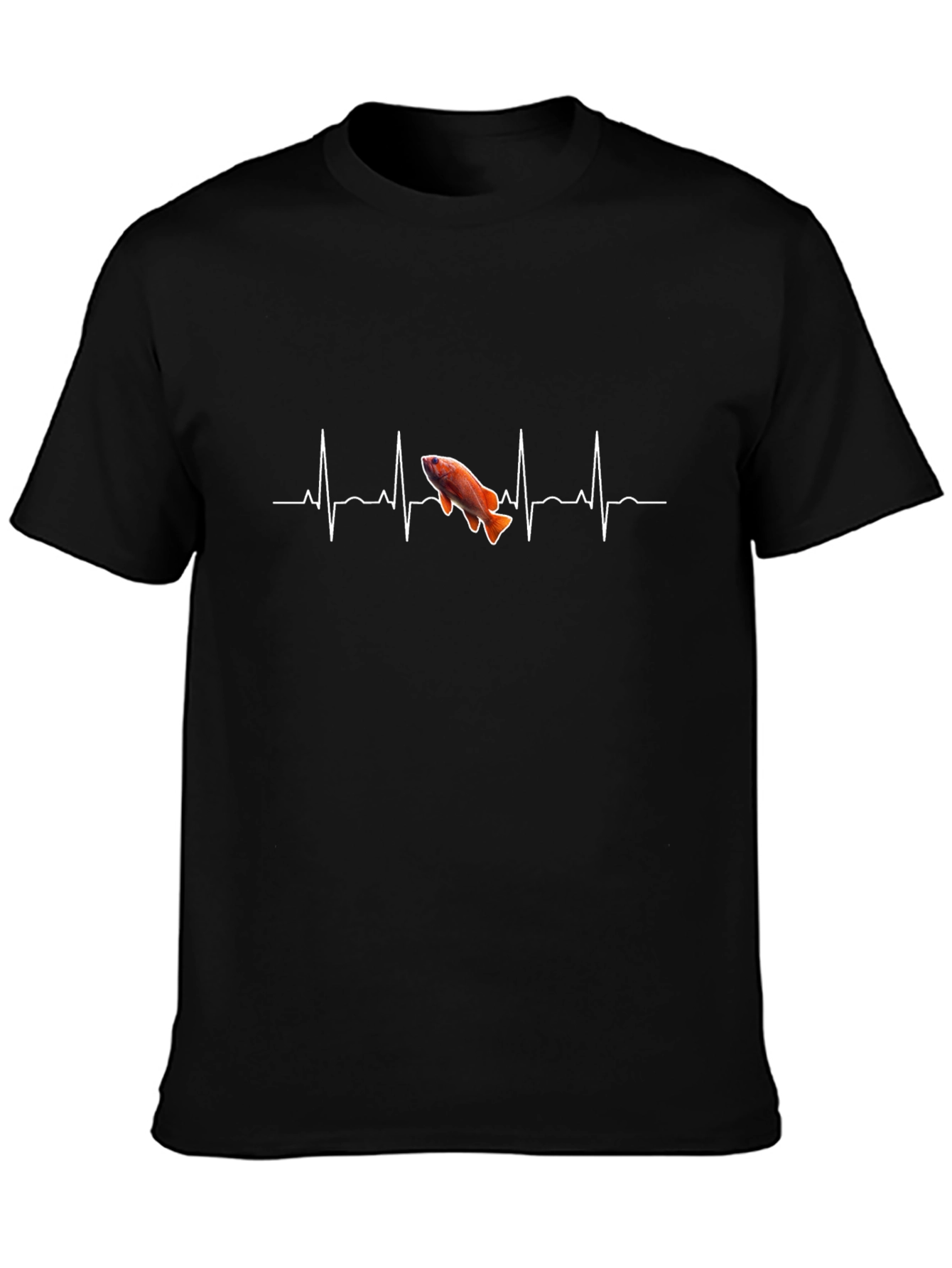 Heartbeat Fish Graphic Tee