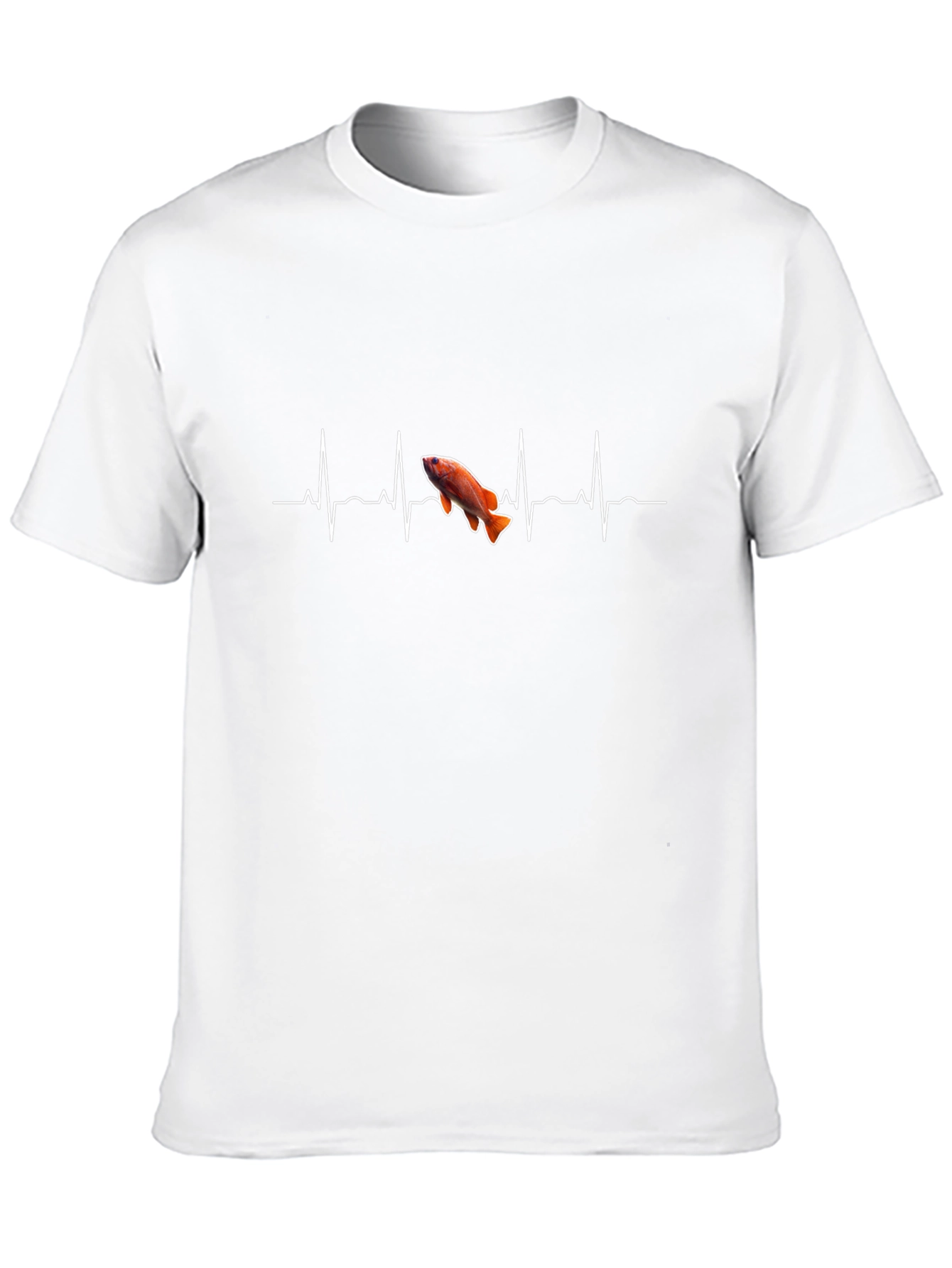 Heartbeat Fish Graphic Tee