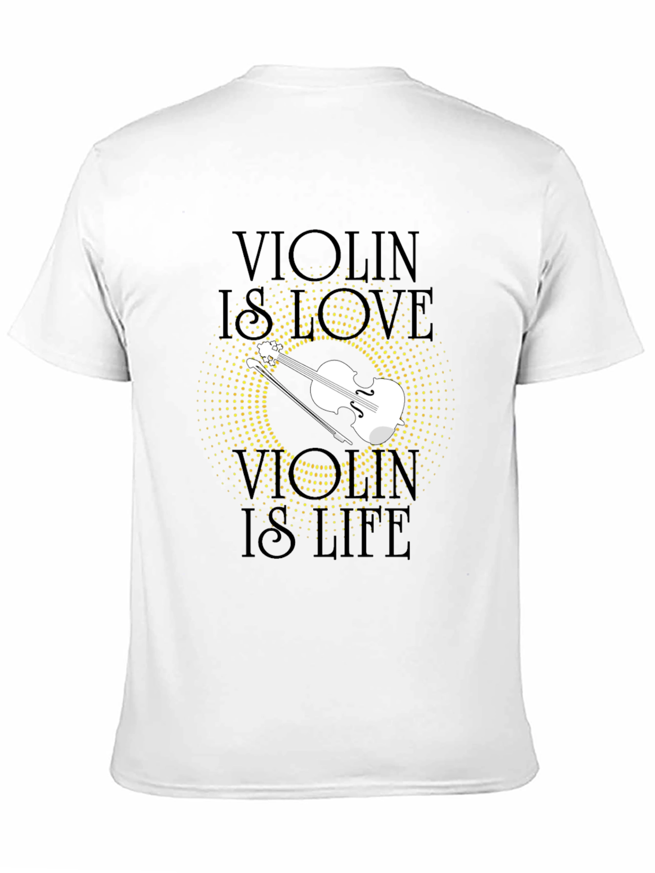Violin is Love Violin is Life Graphic Tee