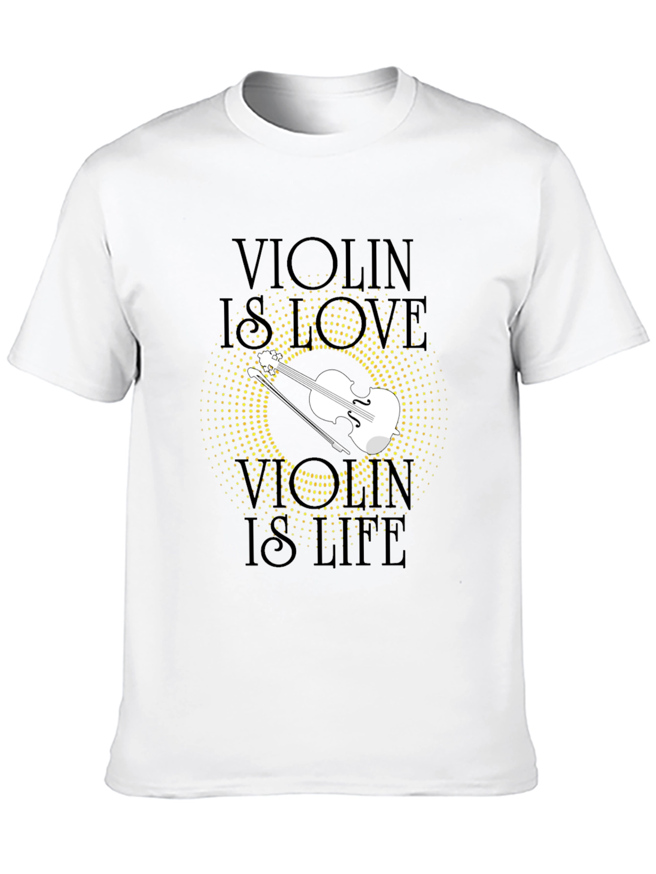 Violin is Love Violin is Life Graphic Tee