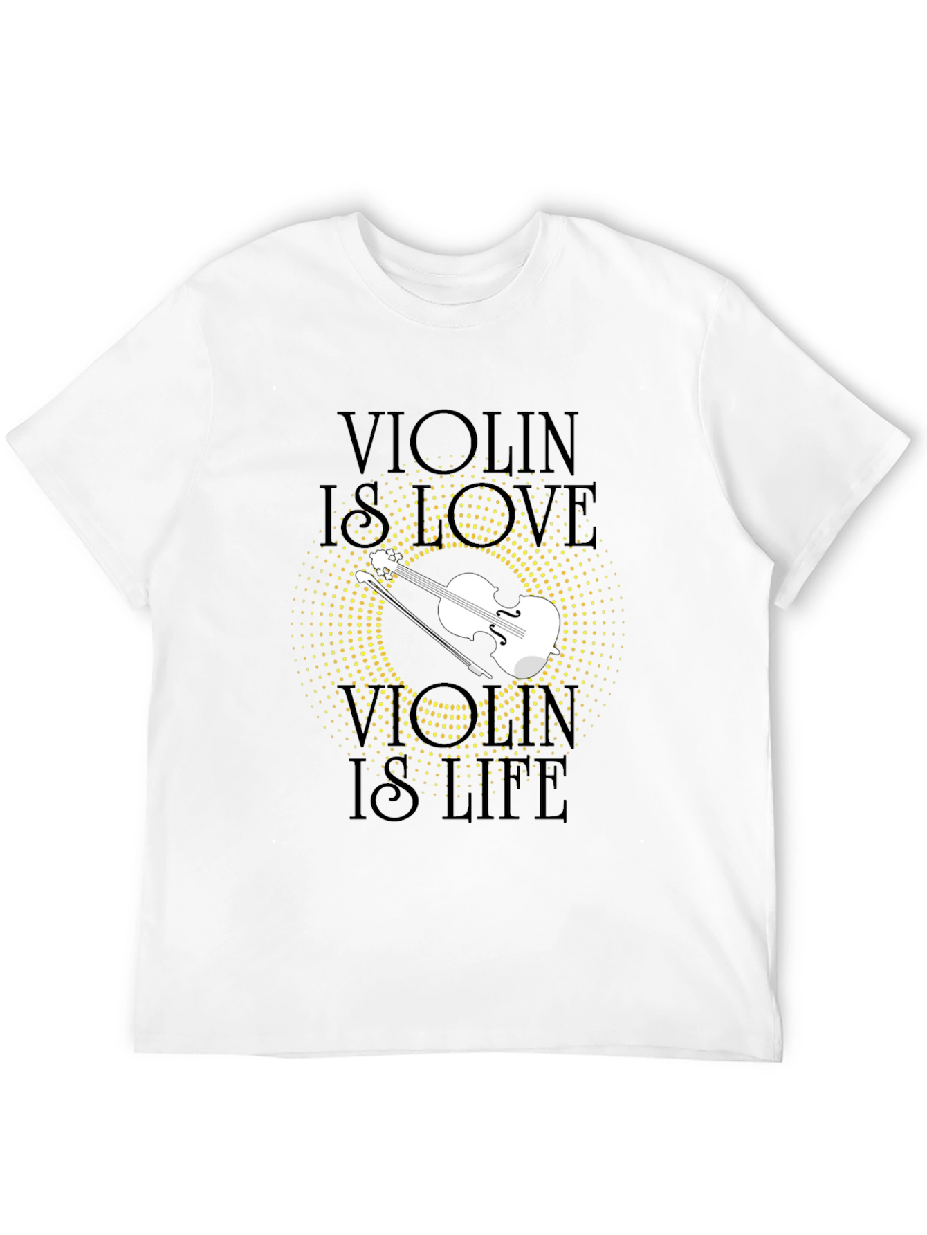 Violin is Love Violin is Life Graphic Tee