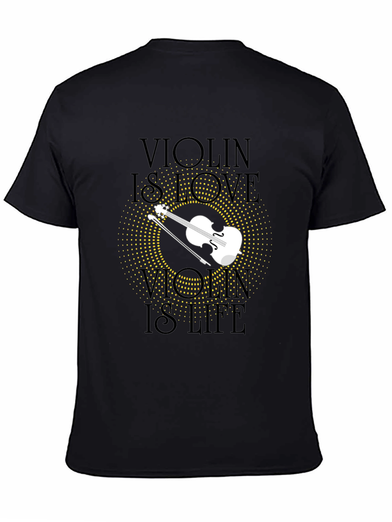 Violin is Love Violin is Life Graphic Tee