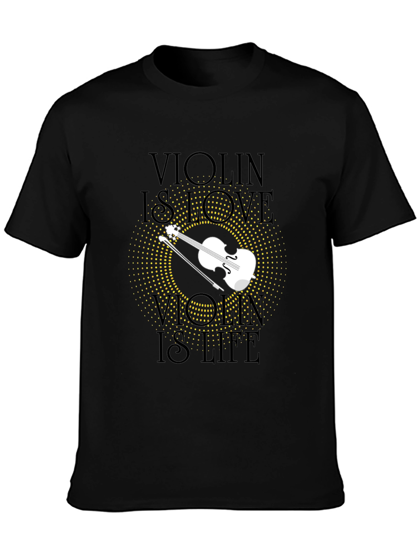 Violin is Love Violin is Life Graphic Tee