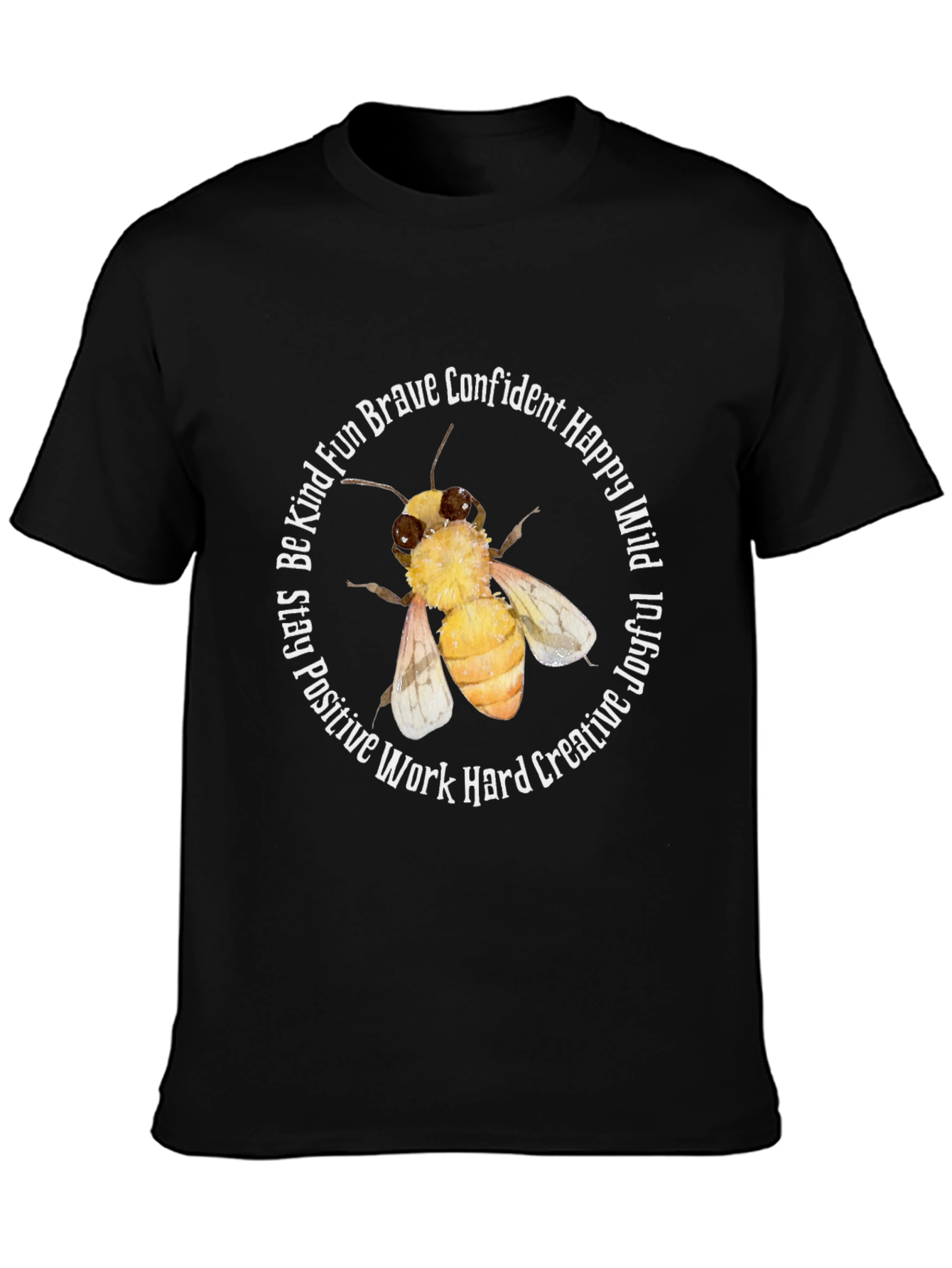Bee Kind Graphic T-Shirt - Positive Vibe Tee