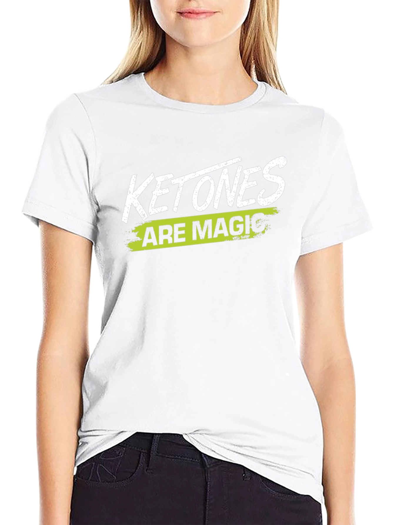 Ketones Are Magic Black Graphic T-Shirt