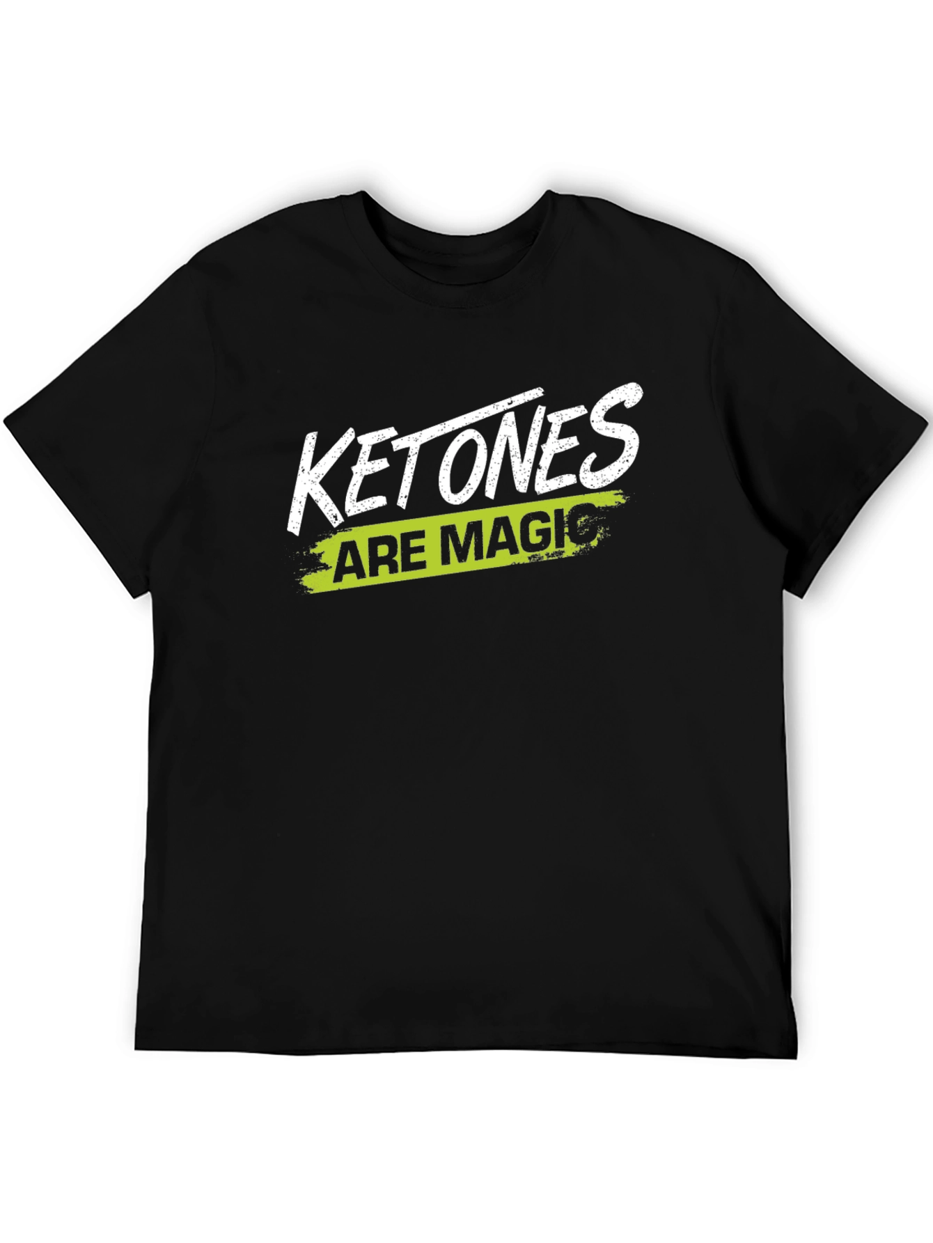 Ketones Are Magic Black Graphic T-Shirt