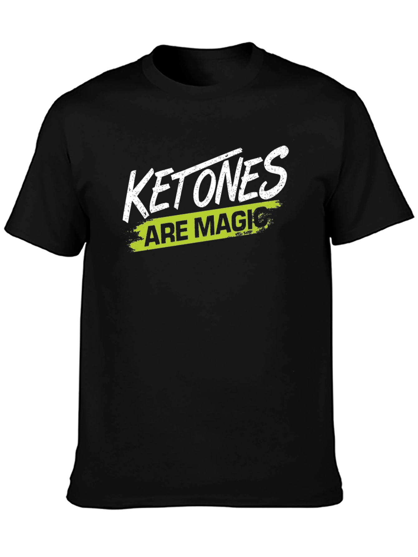 Ketones Are Magic Black Graphic T-Shirt
