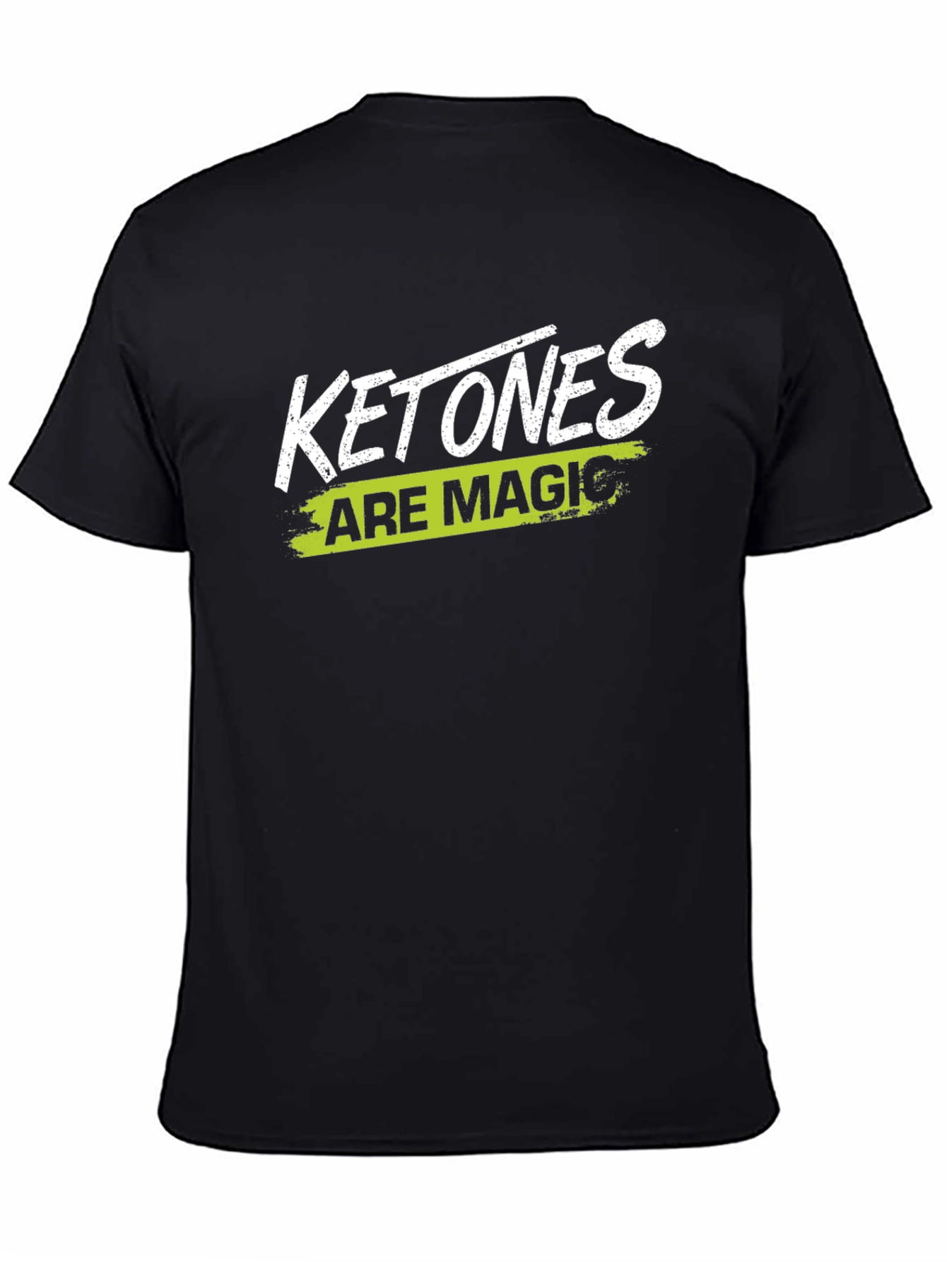 Ketones Are Magic Black Graphic T-Shirt