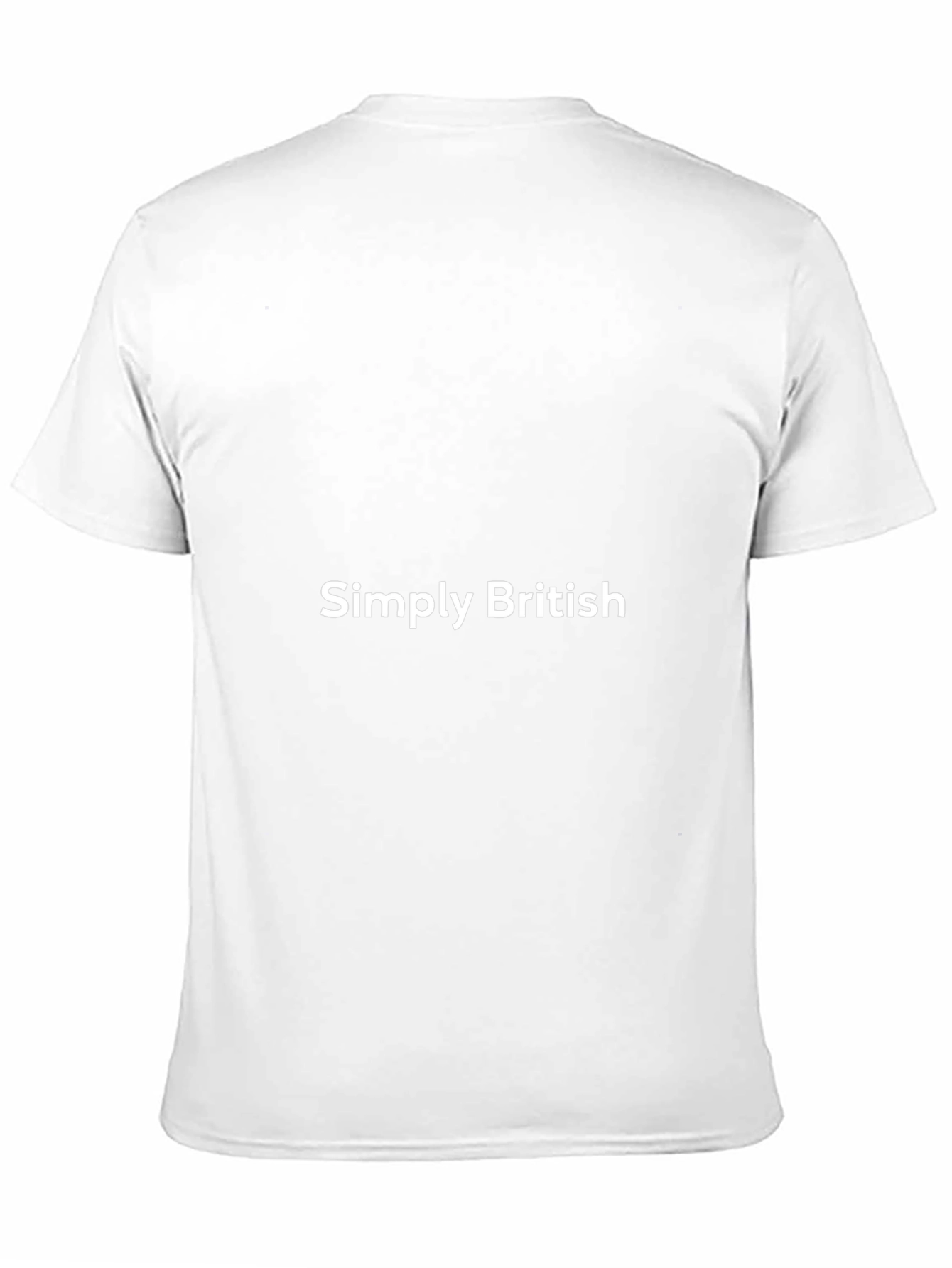Simply British Black T-Shirt - Casual Comfort