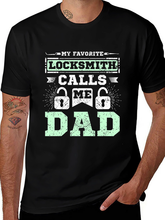 Locksmith Dad T-Shirt - Fathers Day Gift Idea