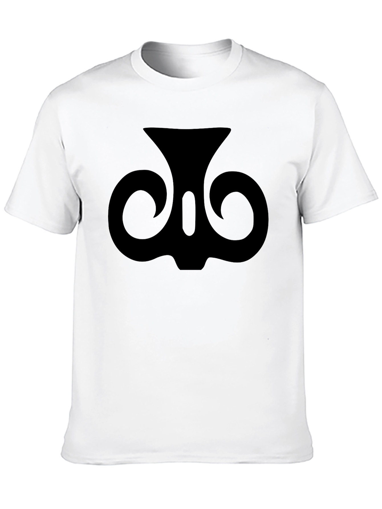 Graphic Print Black T-Shirt
