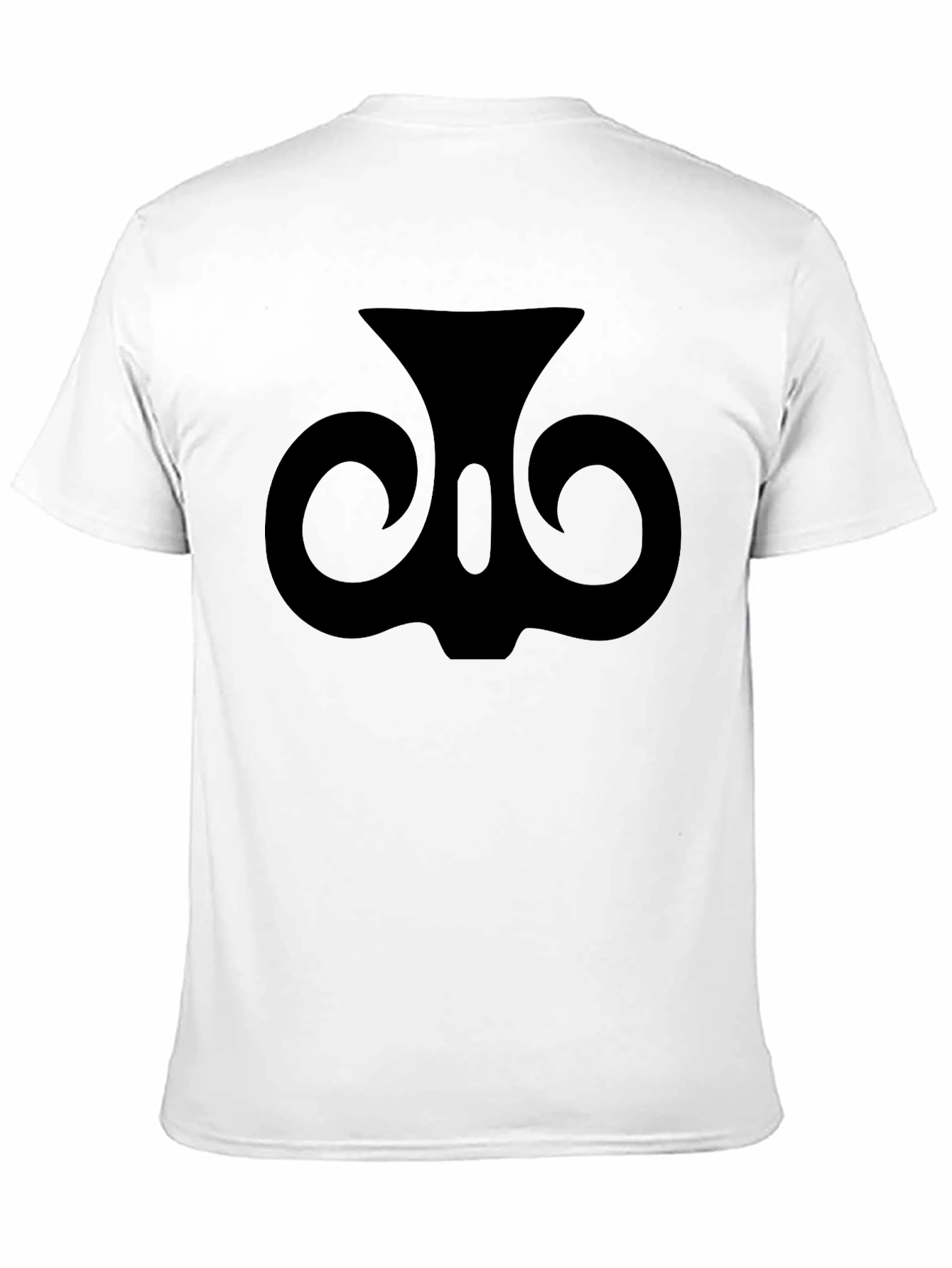 Graphic Print Black T-Shirt