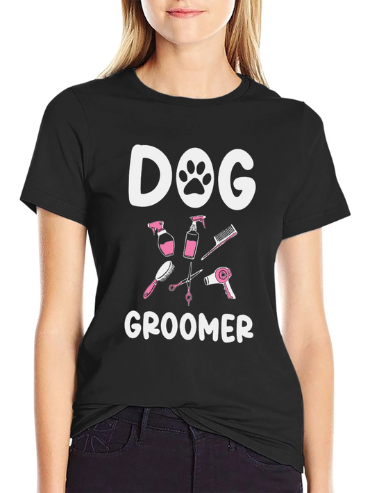 Dog Groomer Graphic T-Shirt