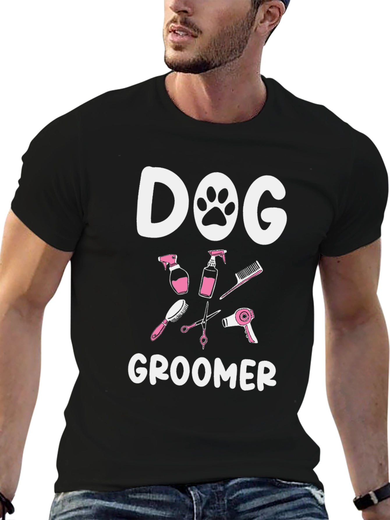 Dog Groomer Graphic T-Shirt