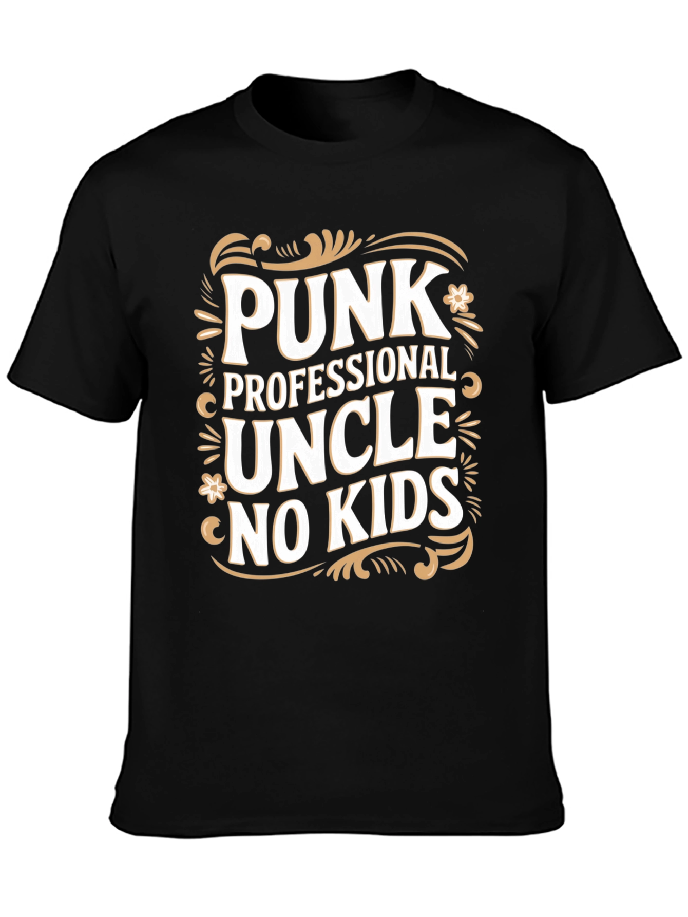Punk Professional Uncle No Kids T-Shirt