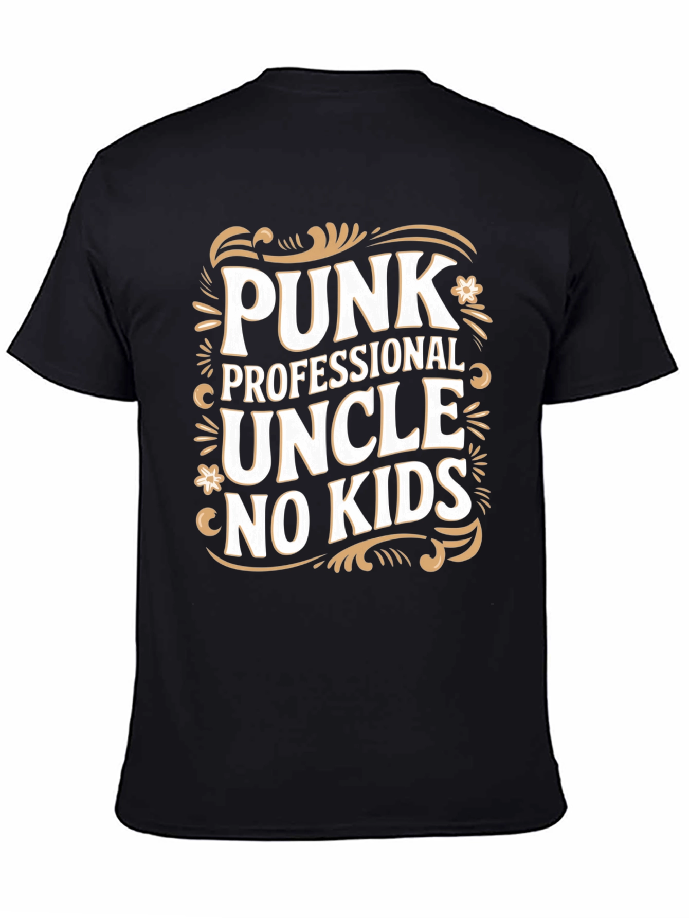 Punk Professional Uncle No Kids T-Shirt