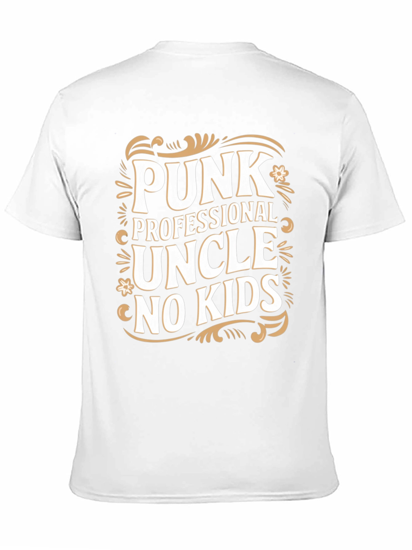 Punk Professional Uncle No Kids T-Shirt