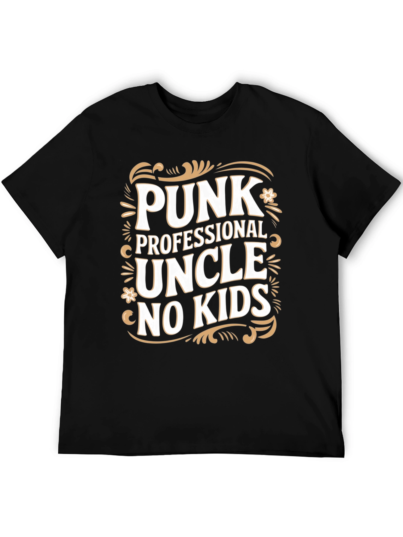 Punk Professional Uncle No Kids T-Shirt