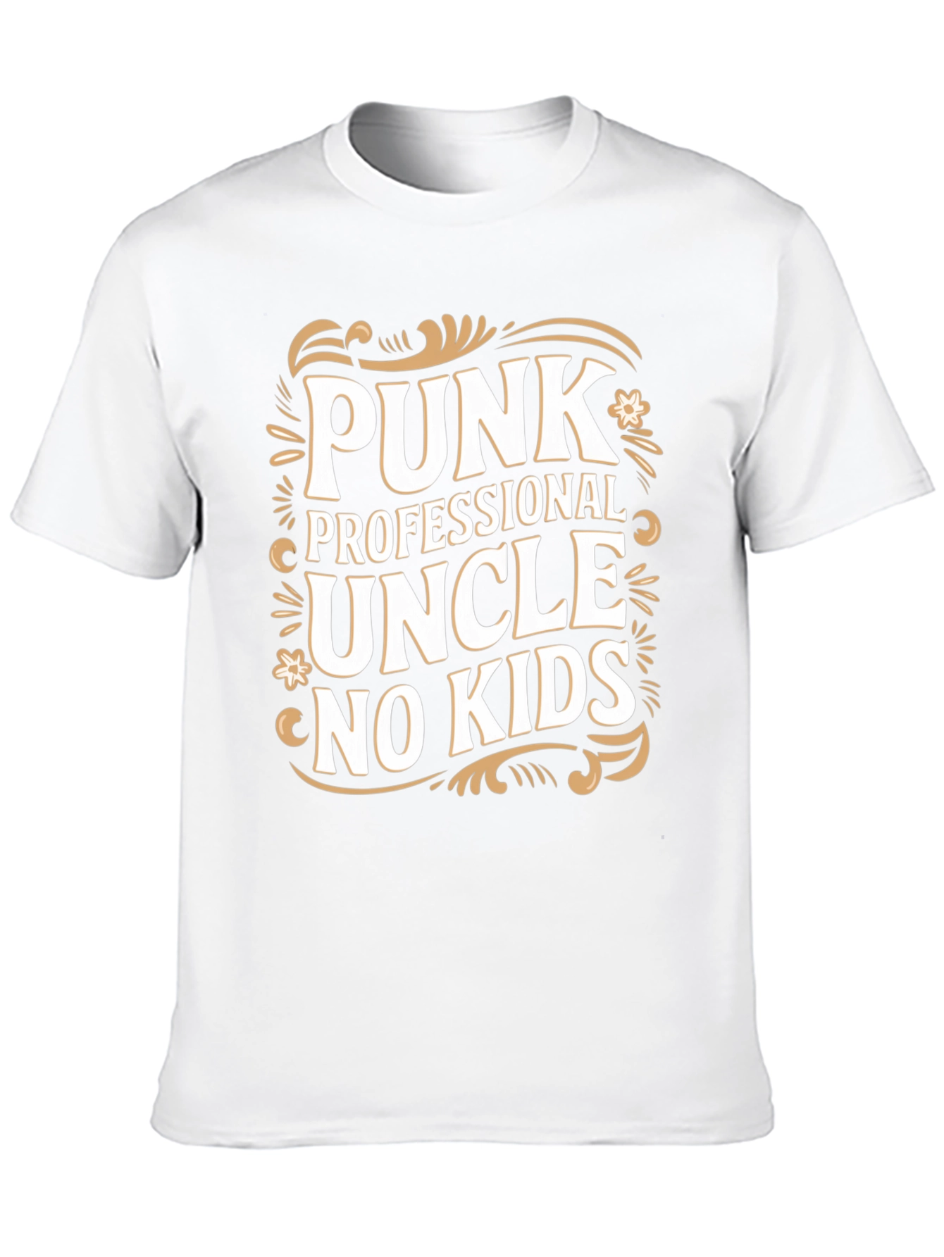 Punk Professional Uncle No Kids T-Shirt