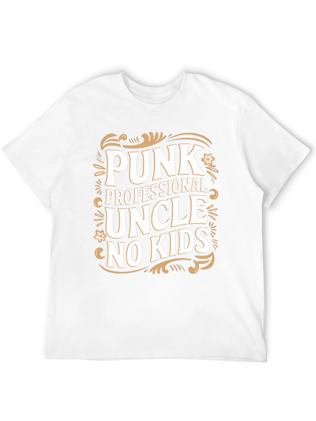 Punk Professional Uncle No Kids T-Shirt