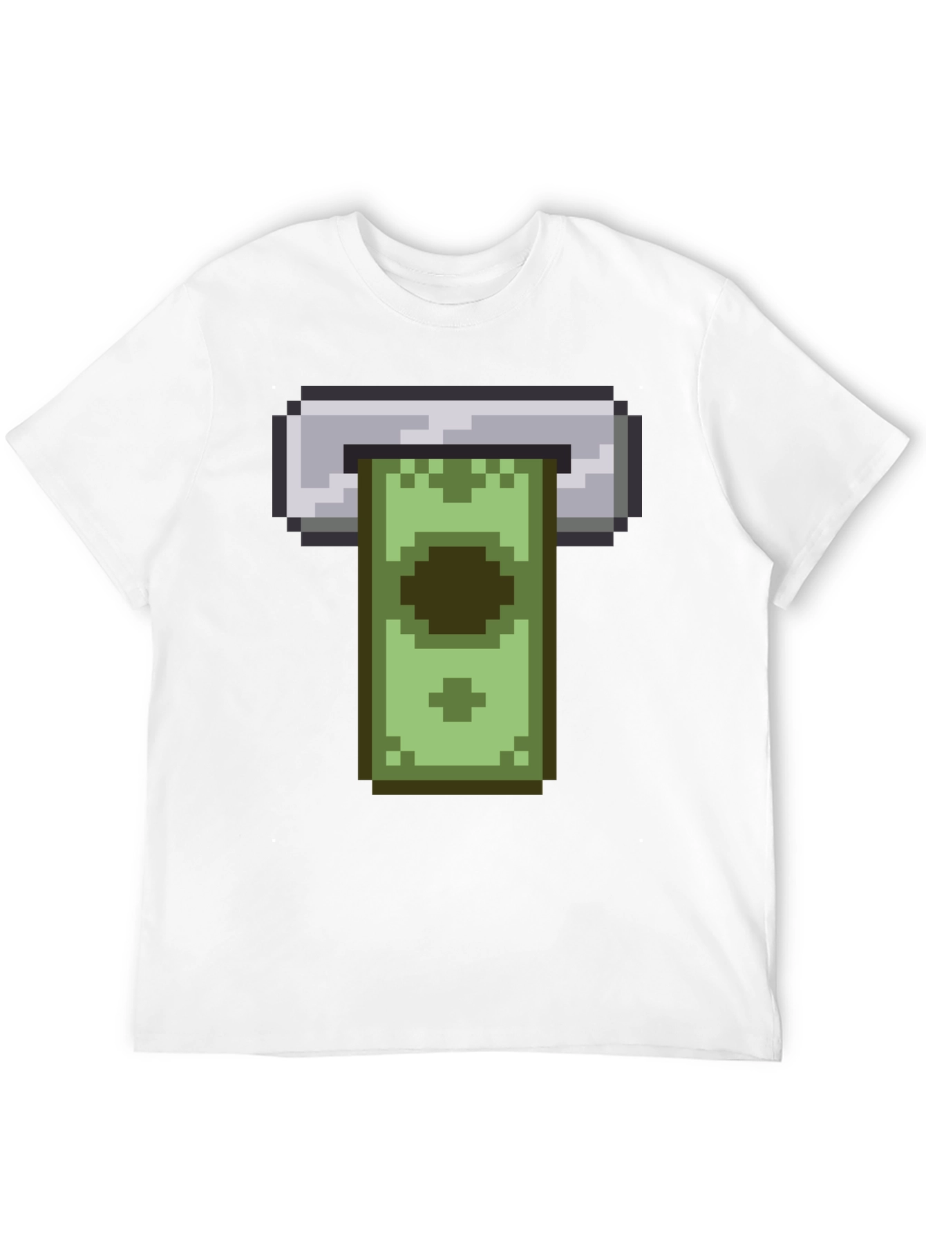 Pixel ATM T-Shirt - Funny Retro 8-bit Design