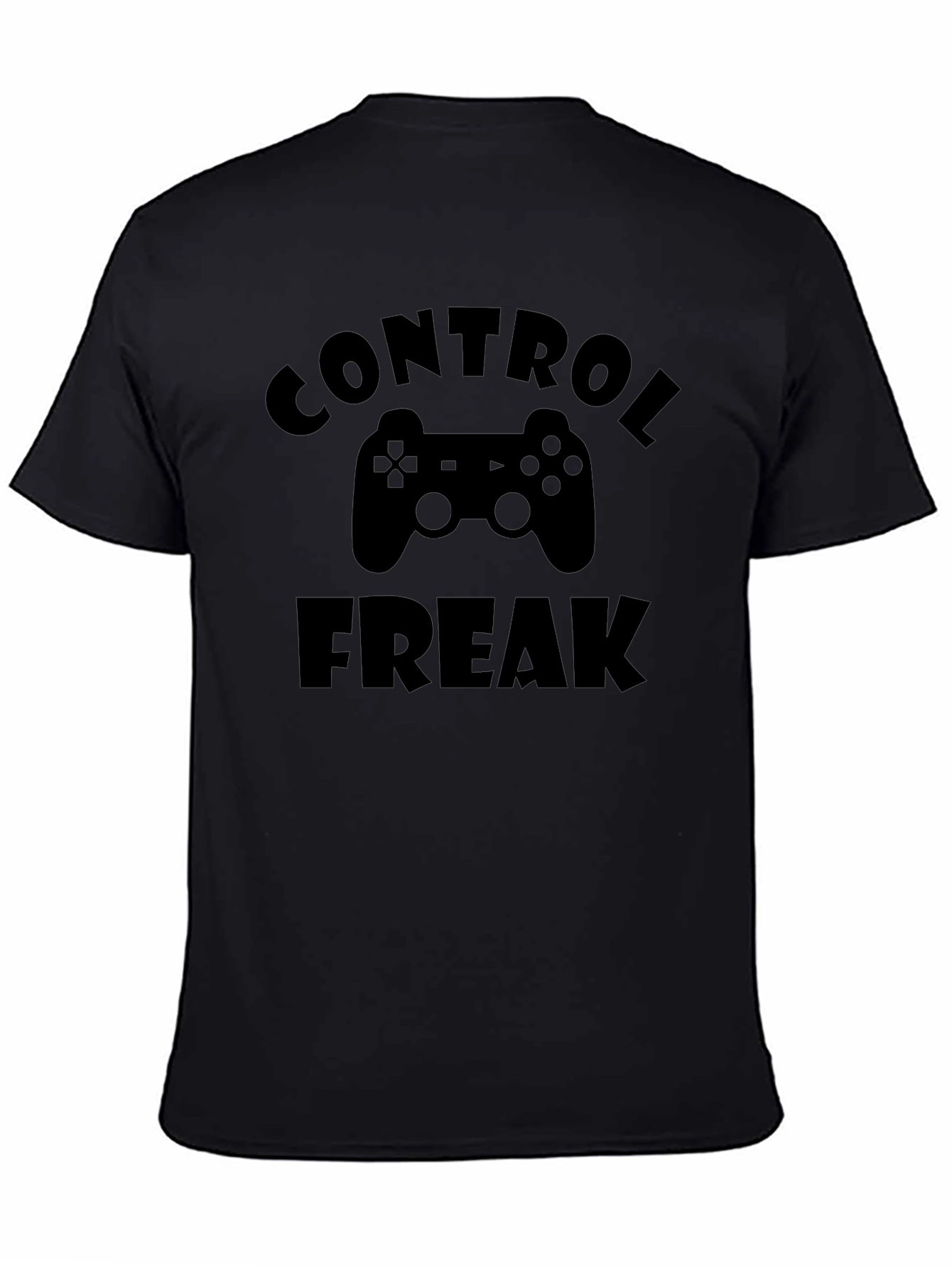 Control Freak Gamer T-Shirt - Black