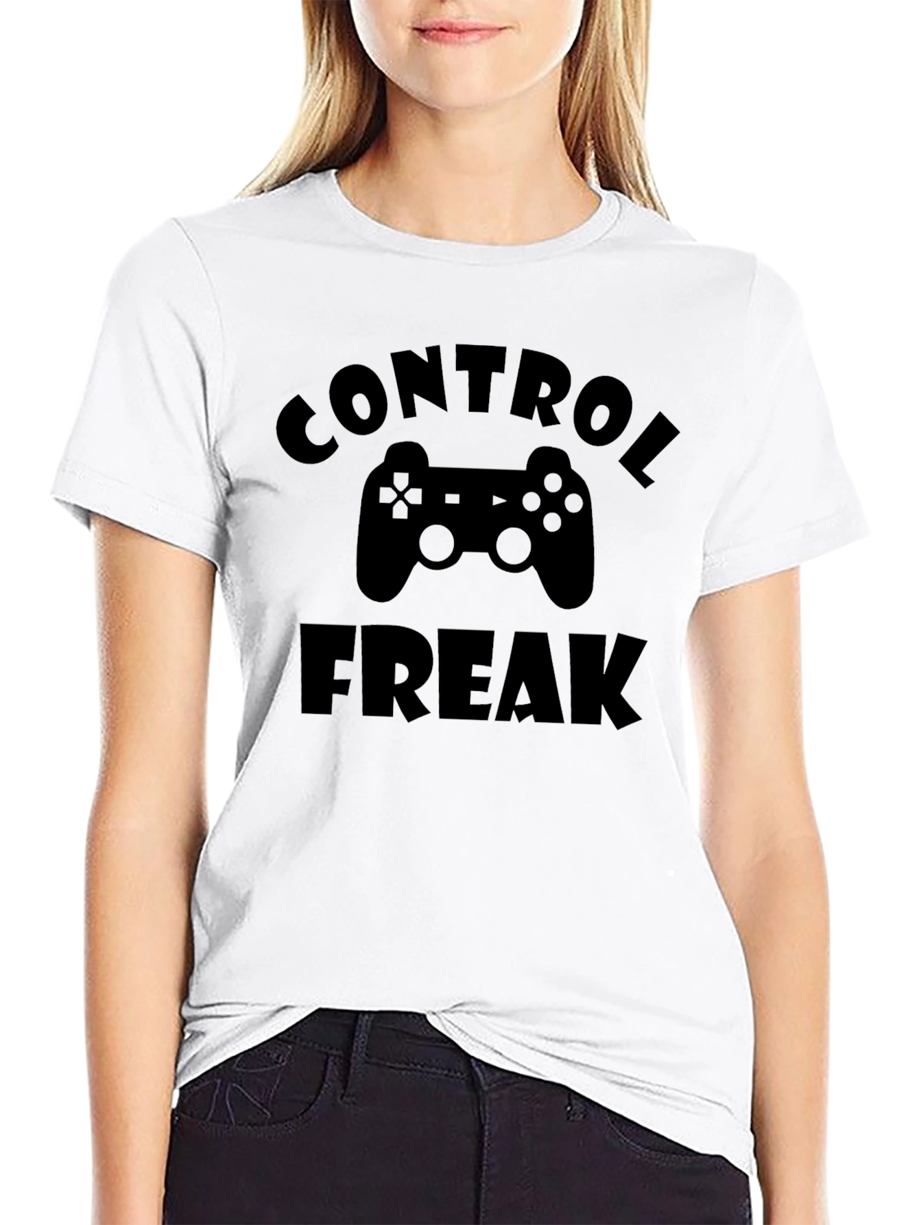 Control Freak Gamer T-Shirt - Black