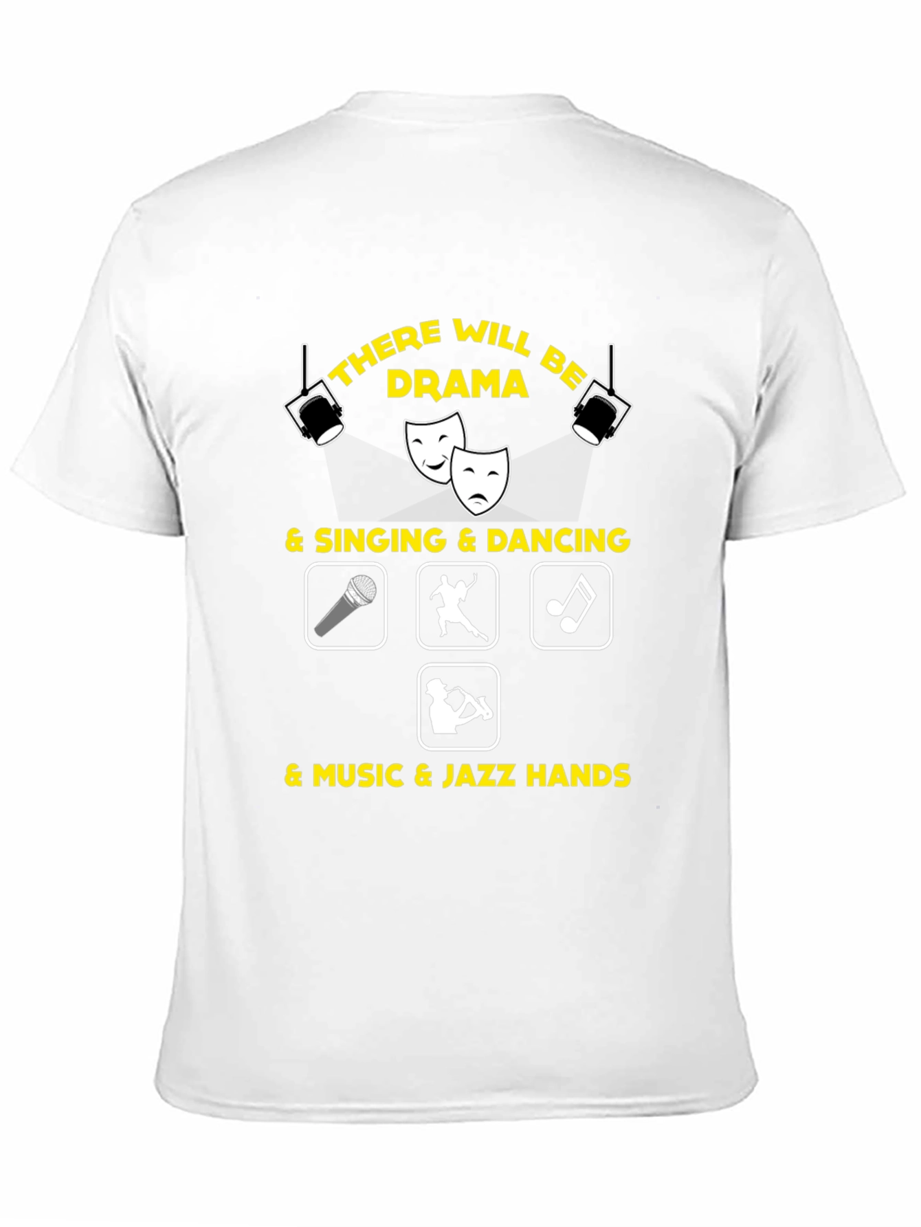 Drama Music T-Shirt Singing Dancing Theatre Tee