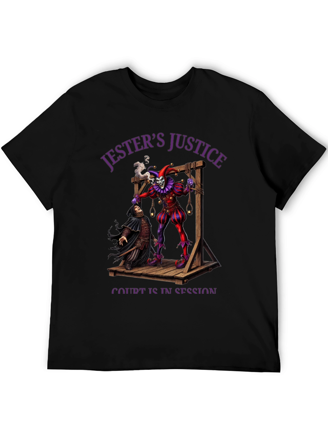 Jesters Justice Graphic T-Shirt