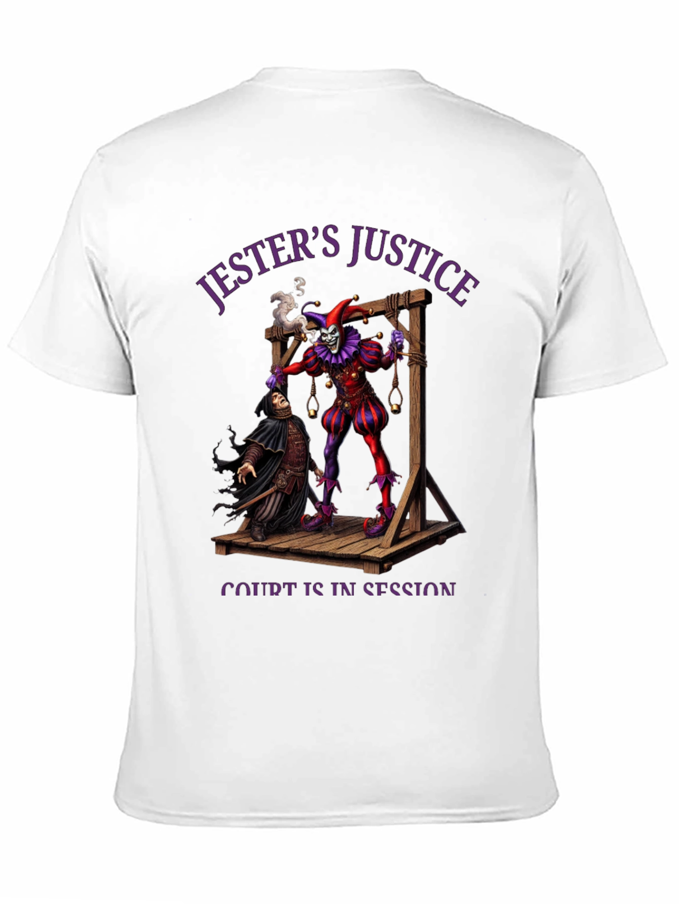 Jesters Justice Graphic T-Shirt