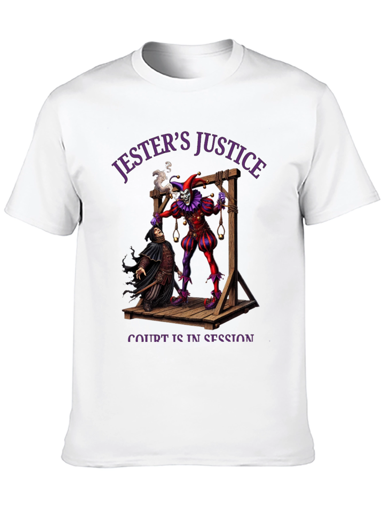 Jesters Justice Graphic T-Shirt