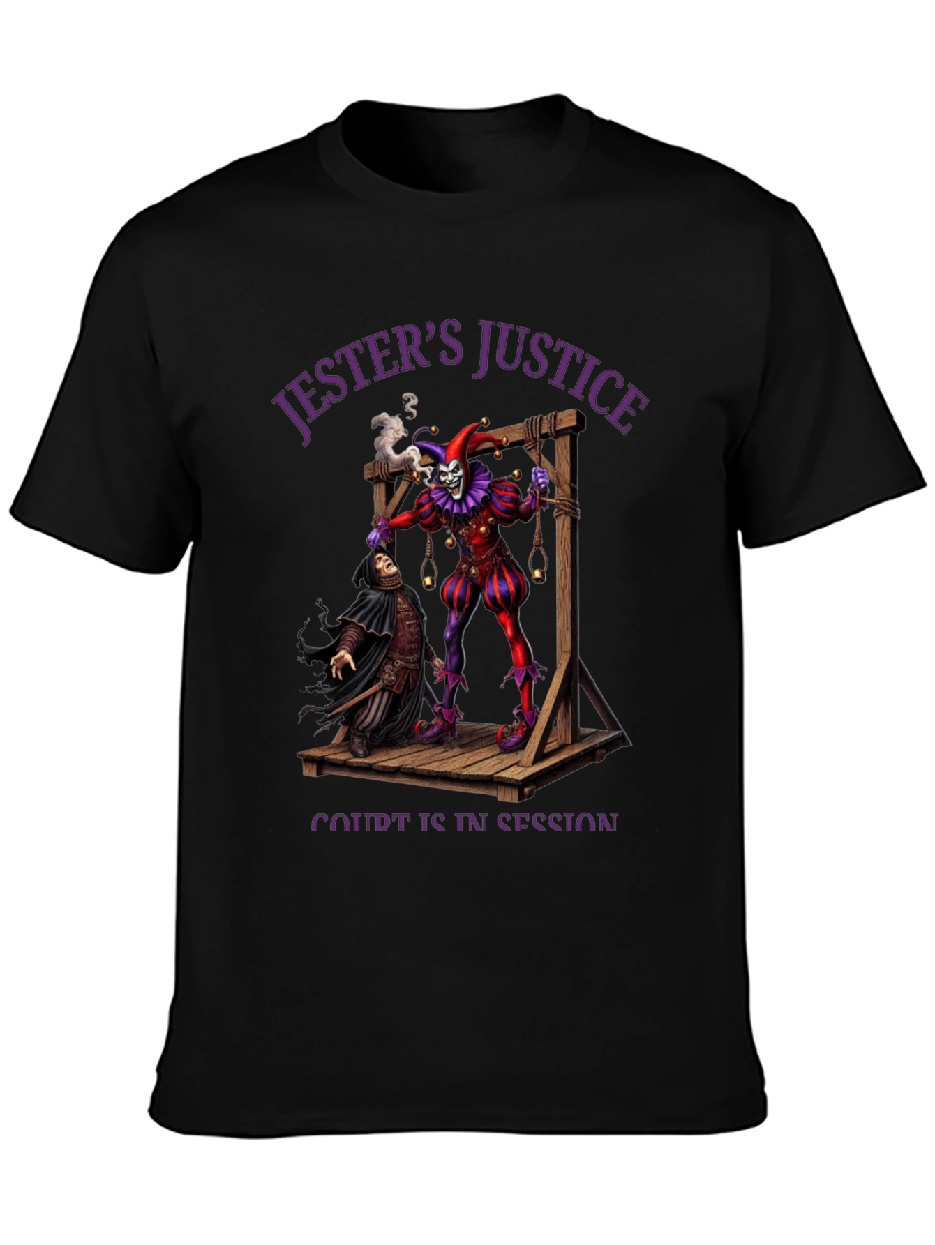 Jesters Justice Graphic T-Shirt