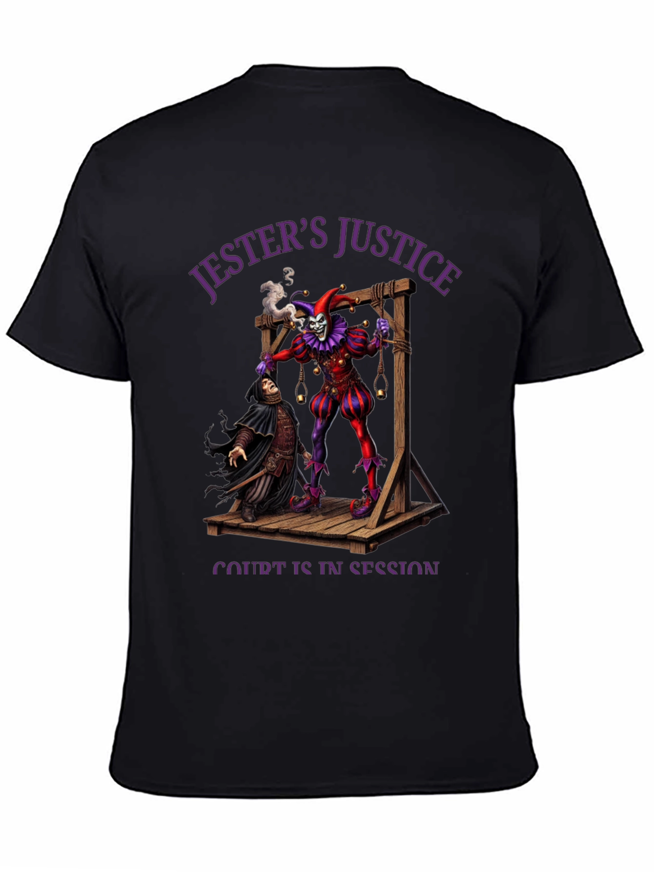 Jesters Justice Graphic T-Shirt