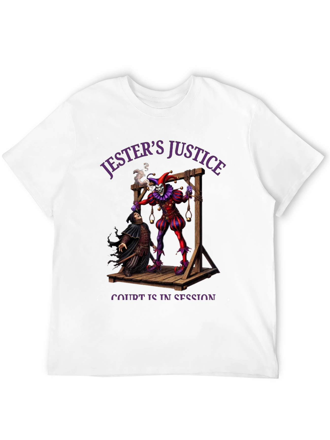 Jesters Justice Graphic T-Shirt