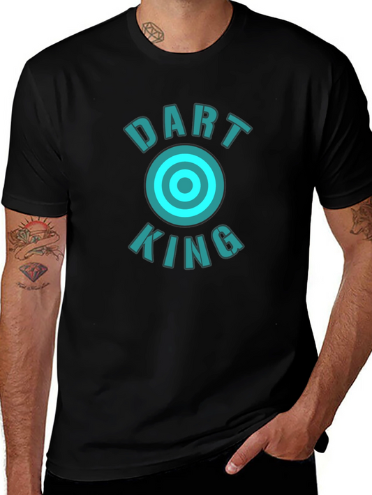 Dart King Graphic T-Shirt - Cool Design