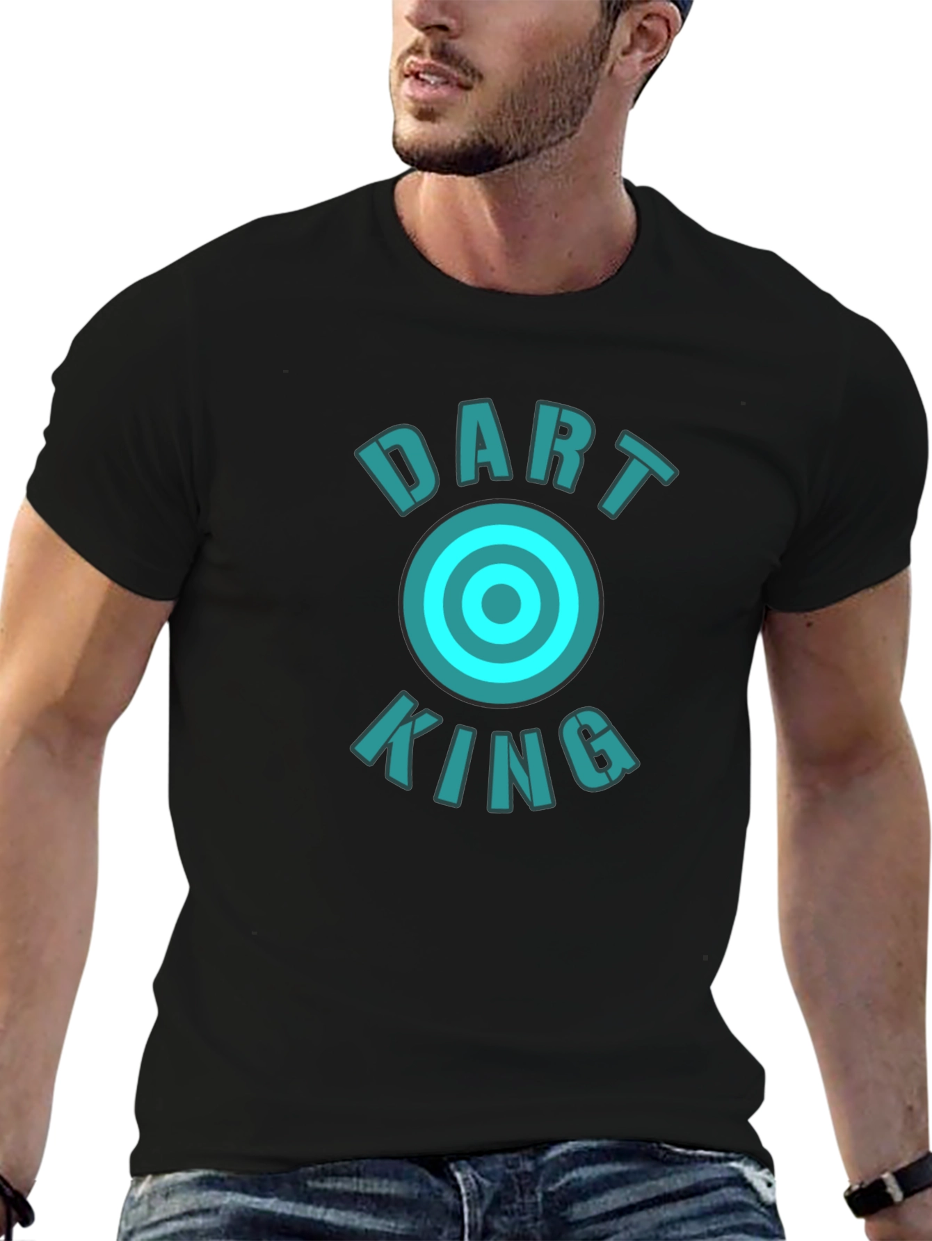 Dart King Graphic T-Shirt - Cool Design