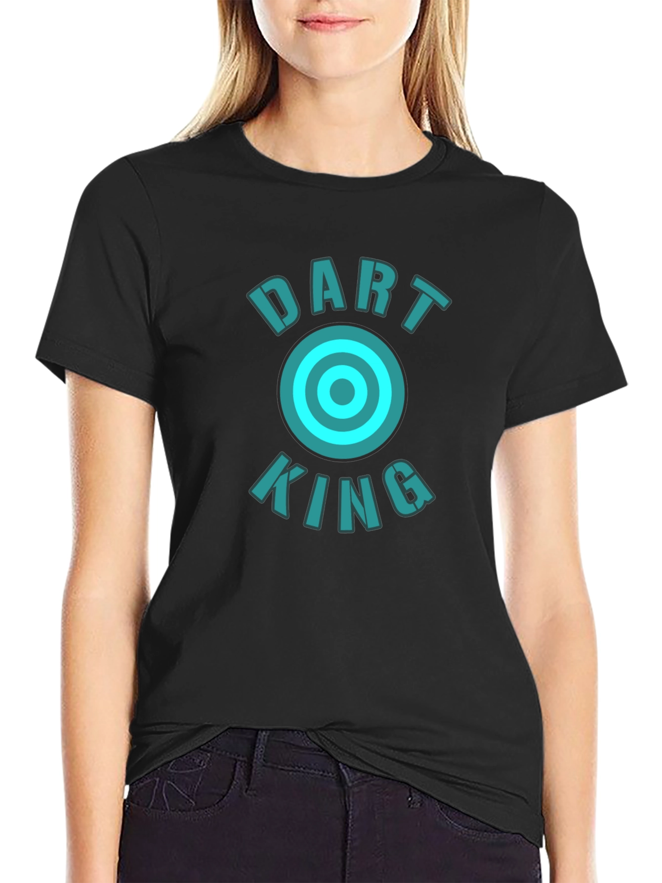 Dart King Graphic T-Shirt - Cool Design