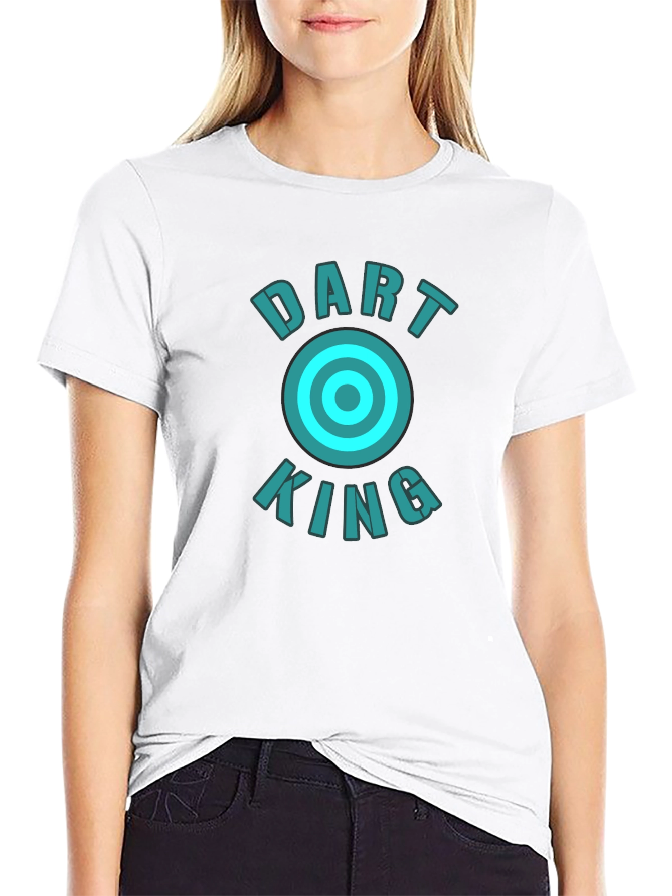 Dart King Graphic T-Shirt - Cool Design
