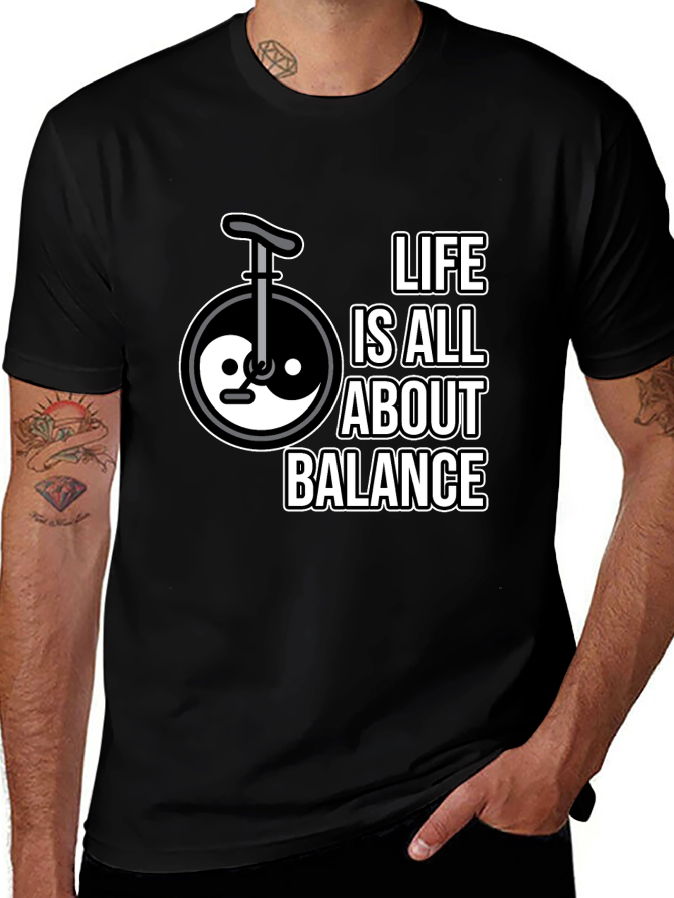 Life is All About Balance Unisex T-Shirt