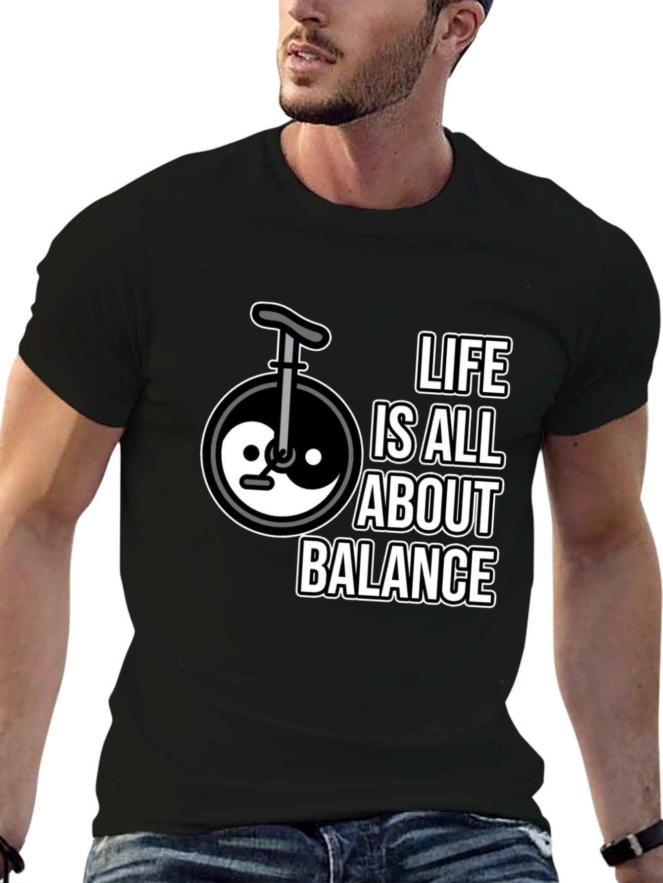 Life is All About Balance Unisex T-Shirt