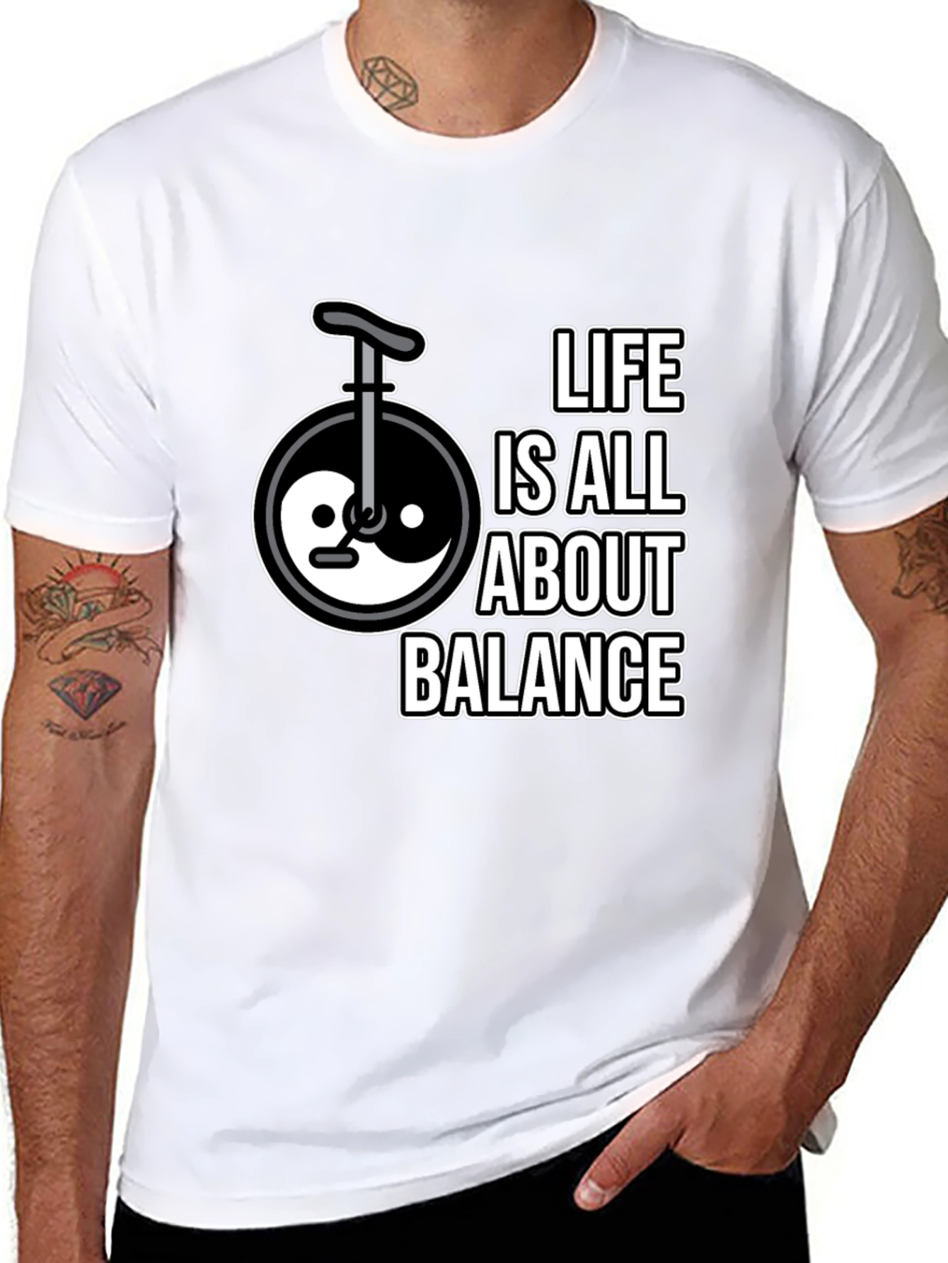 Life is All About Balance Unisex T-Shirt