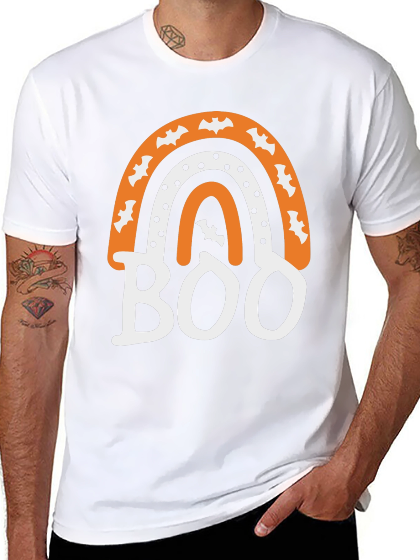 Halloween Boo Rainbow T-Shirt