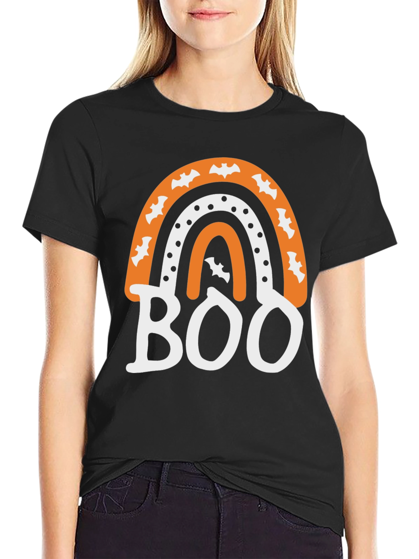 Halloween Boo Rainbow T-Shirt