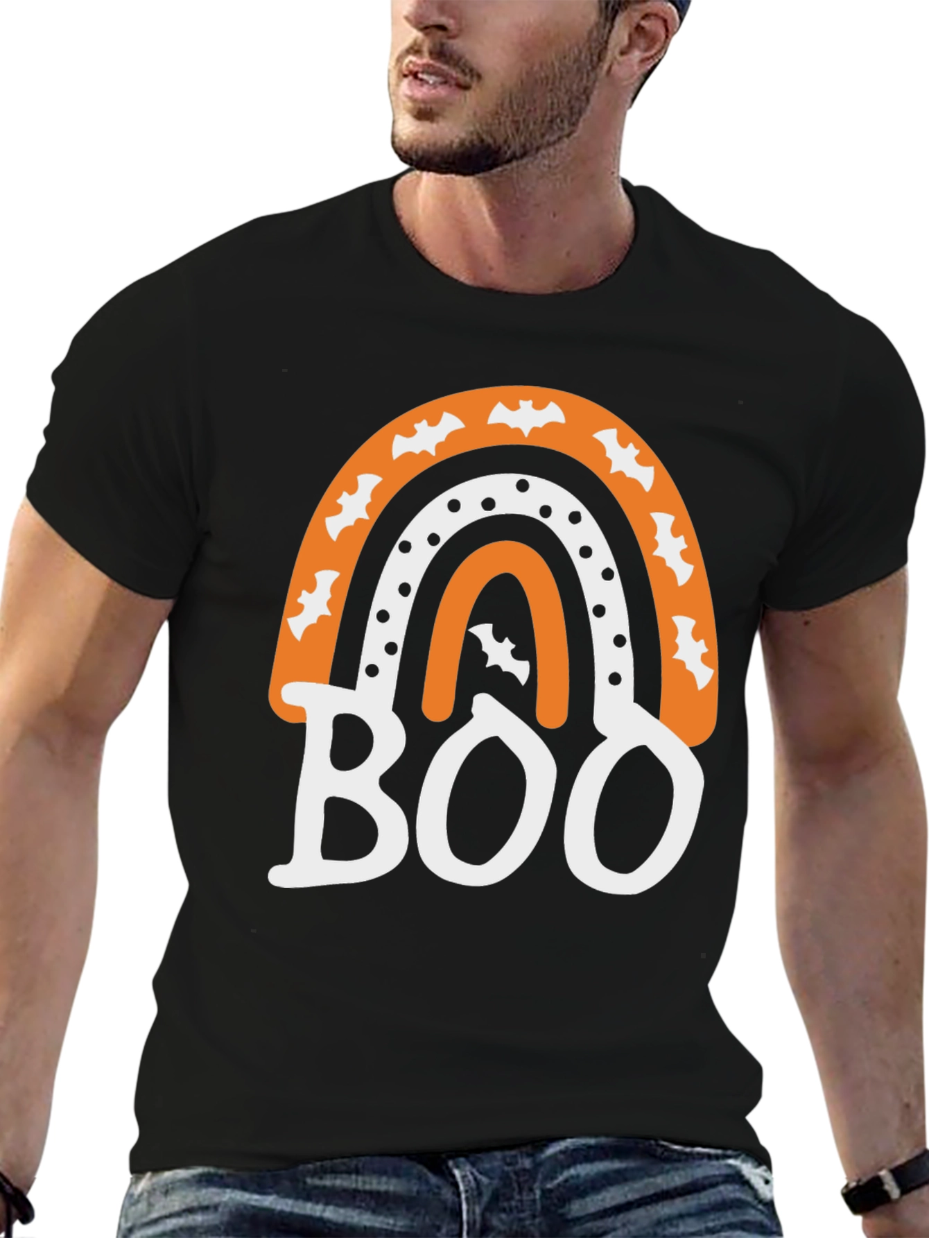 Halloween Boo Rainbow T-Shirt