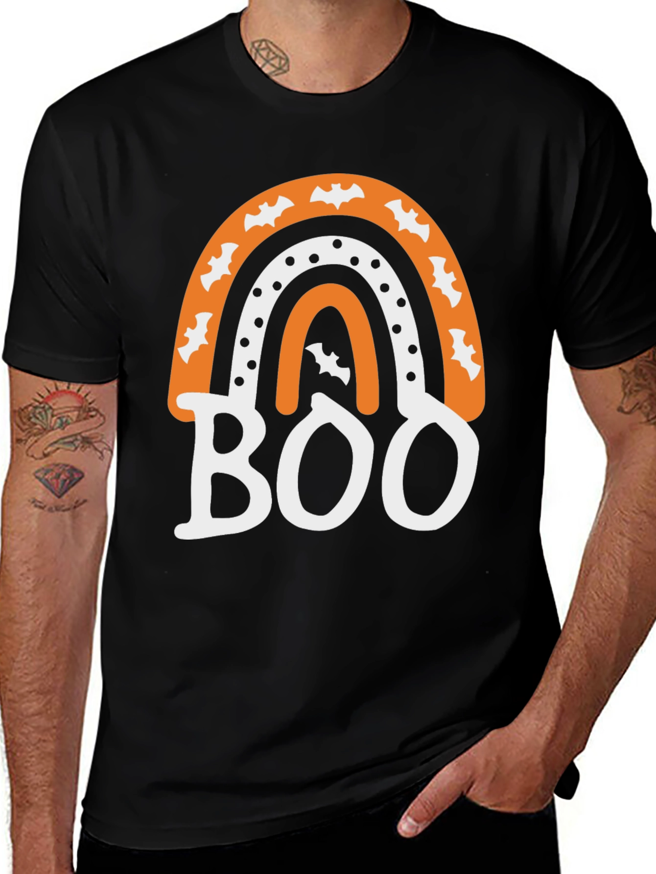 Halloween Boo Rainbow T-Shirt